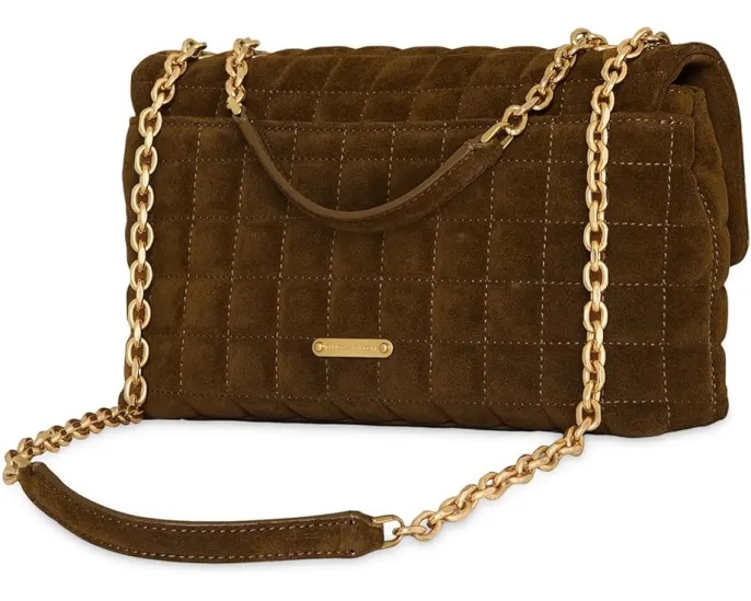 Rebecca Minkoff Средняя сумка Edie через плечо с плетением и цепным ремнем