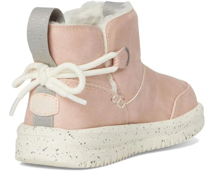 Hey Dude Kids Camden Bow Boots Cozy детские сапожки с искусственным мехом и бантом