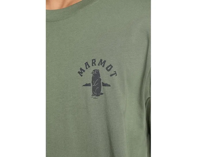 Футболка MMW Circle Critter Tee с принтом от Marmot