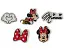 Наборы шармов Jibbitz для обуви, коллекция Disney & Friends от Crocs