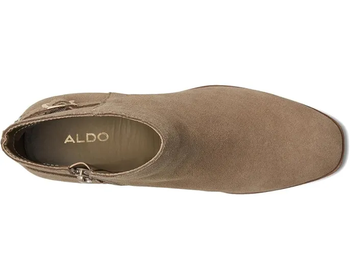 Ботинки Serrafina от ALDO из кожи с застежкой-молнией и квадратным каблуком