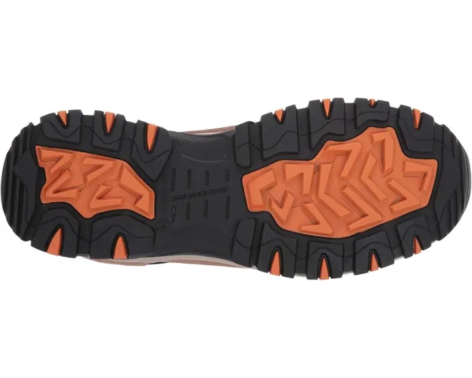 Ботинки композитные Skechers Greetah Comp Toe коричнево-черные