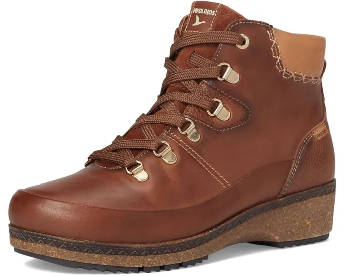 Женские ботинки PIKOLINOS Granada с круглым носком и молнией сбоку