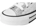 Converse Kids кроссовки Chuck Taylor All Star Lift Disco с блестками на платформе