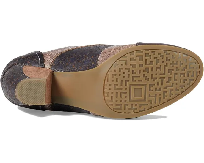 Ботильоны L'Artiste by Spring Step Adelvice-Fleur с ручной росписью и шнуровкой