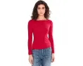Футболка Madewell 90s Boatneck из компактного хлопка с длинными рукавами