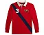 Рубашка-поло Polo Ralph Lauren Kids из хлопка с логотипом Triple-Pony и вентилируемым подолом