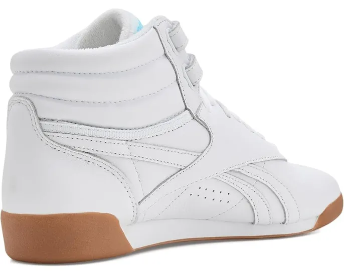 Кроссовки Freestyle Hi Reebok синие с белым