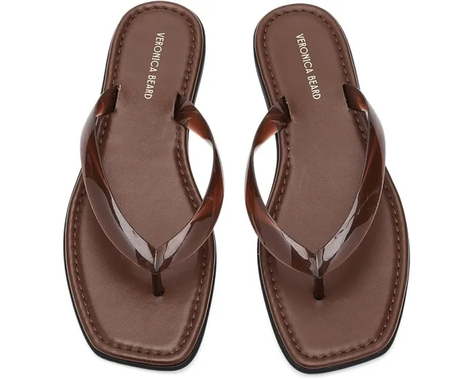 Босоножки Clea с прозрачными ремешками и кожаной стелькой