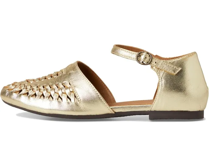 Балетки Seychelles Crimson с плетеным верхом из кожи и регулируемым ремешком