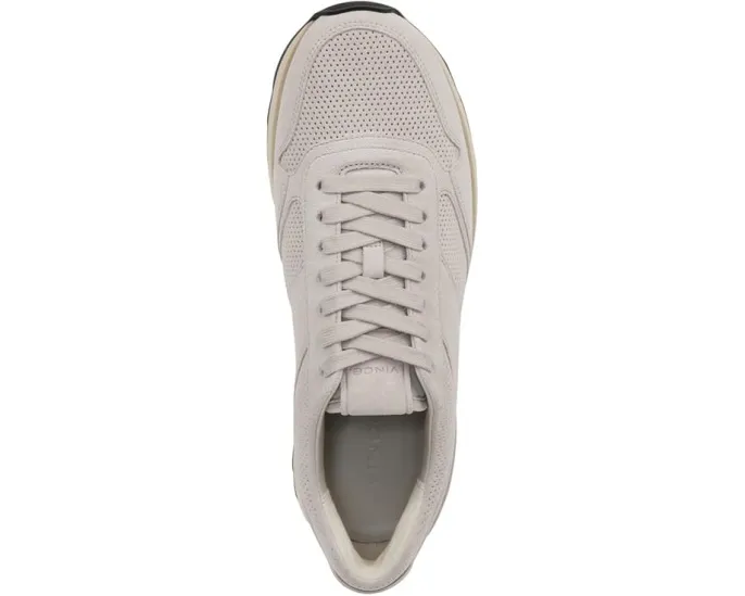 Кроссовки Vince Edric Perforated на шнуровке из перфорированной кожи