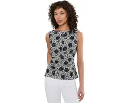 Топ Madewell New Boatneck Side Cinch Shell с лодочкой и цветочным принтом Estero L
