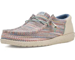 Кроссовки Hey Dude Wally Funk Multi Mesh с разноцветной сеткой