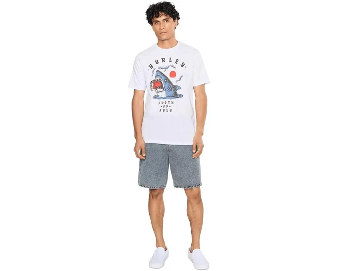 Футболка Hurley Froth Of July с коротким рукавом