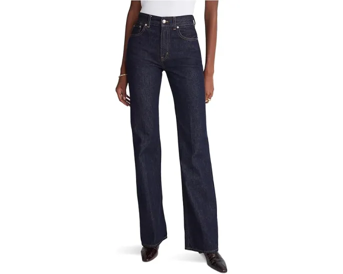 Madewell Джинсы Vintage Flare с расклешенными штанинами и высокой посадкой в цвете Rinse Wash