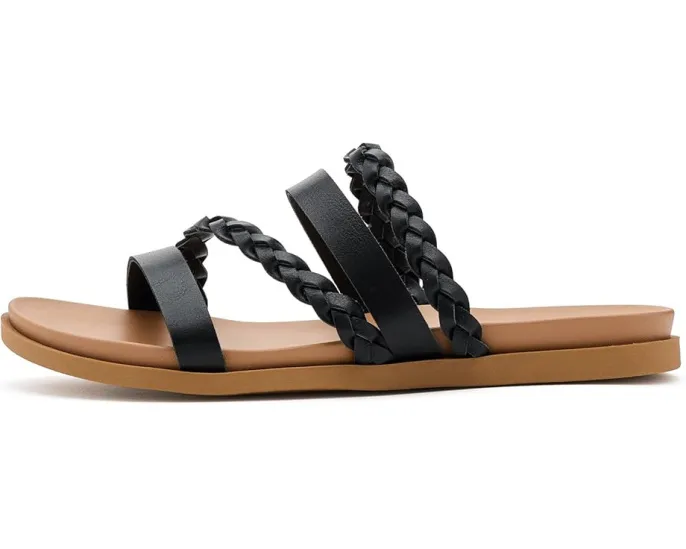 Сандалии Colette с переплетенными ремешками от Journee Collection