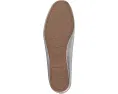 Birdies балетки Vesper Leather Flat серебристого цвета