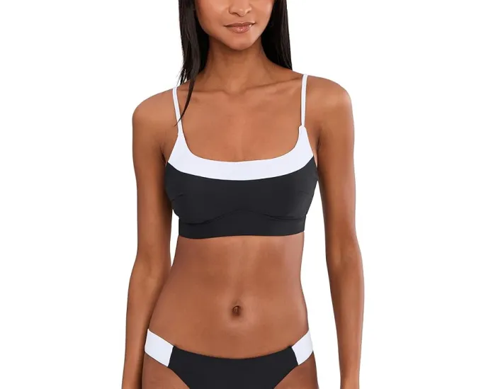 Топ-бралетт Sport Mode Cara Square Neck от BECCA