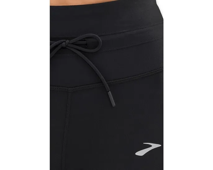 Леггинсы Brooks Luxe Tight с ультрамягкой тканью и двумя карманами на бедре