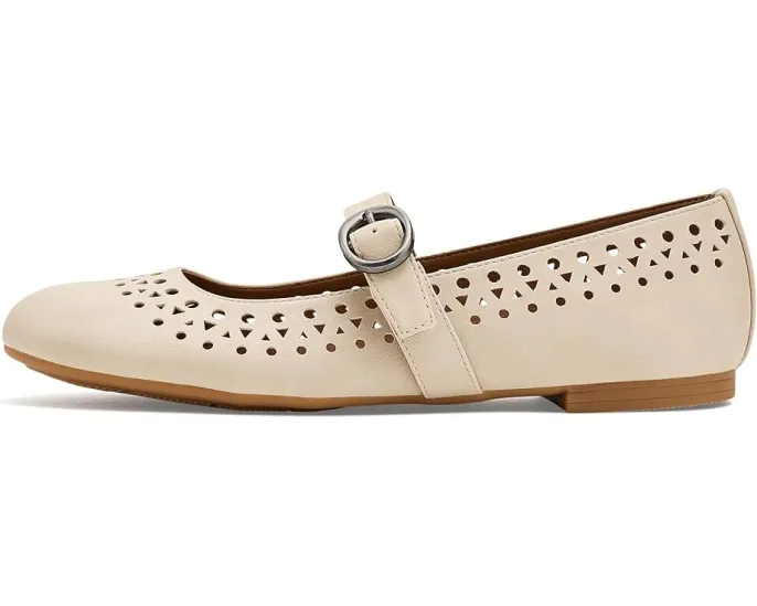 Балетки Tiara в стиле Mary Jane с перфорацией от EuroSoft