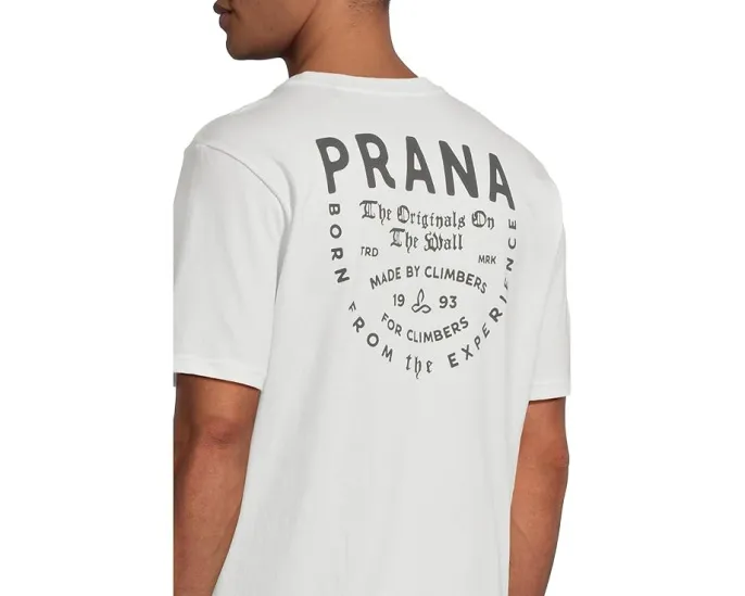 Футболка Past and Present с коротким рукавом и графическим принтом Prana
