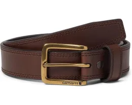 Кожаный ремень Carhartt Leather Engraved Buckle с гравировкой