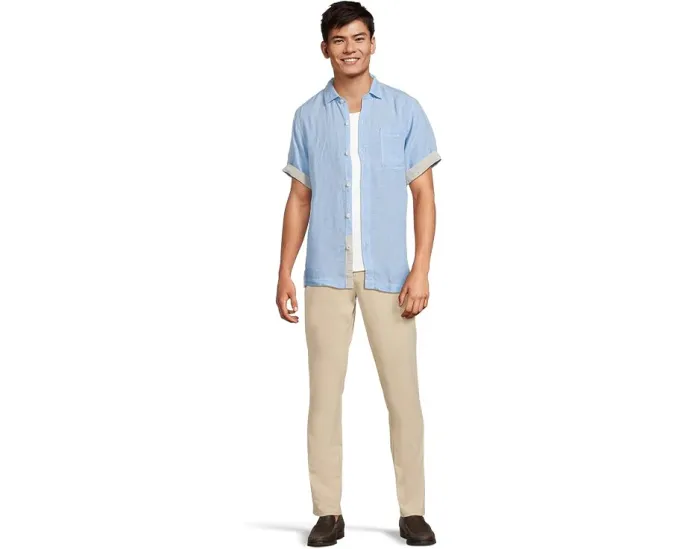 Льняная рубашка Tommy Bahama Short Sleeve Paradise Breezer