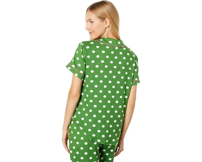 Kate Spade New York пижамный сет с коротким рукавом и горошком