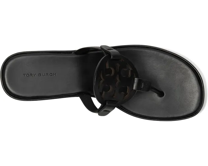 Сандалии Tory Burch Miller Wedge 25 mm с искусственной кожей и стелькой