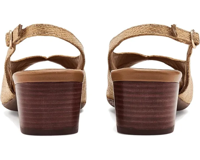 Сандалии SoftWalk Lakewood из кожи с регулируемой пряжкой и устойчивым каблуком