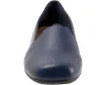 Лоферы Trotters Sage с квадратным носком и фигурным краем