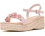 Детские сандалии Steve Madden Kids Dori с цветочными аппликациями и подошвой в стиле эспадрилий