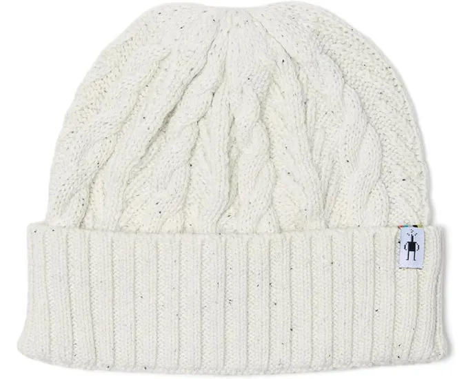 Шапка Smartwool Cable Knit Beanie из переработанного полиэстера и шерсти мериноса