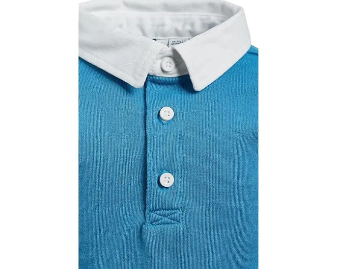 Детский поло-свитшот Janie and Jack с воротником и застежкой