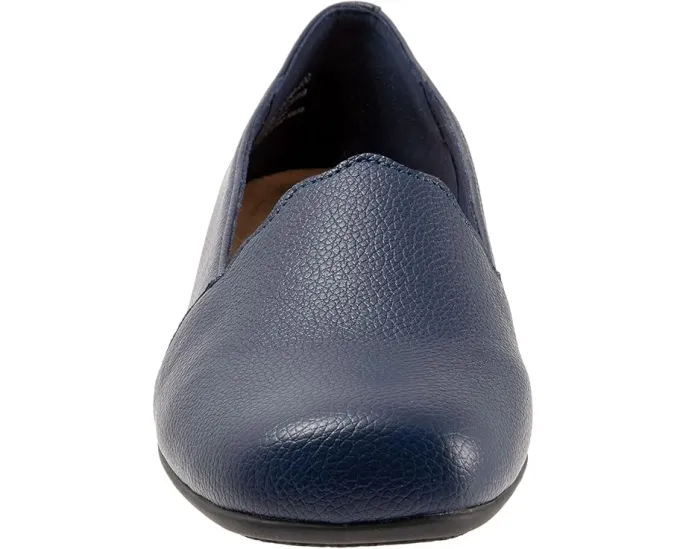 Лоферы Trotters Sage с квадратным носком и фигурным краем