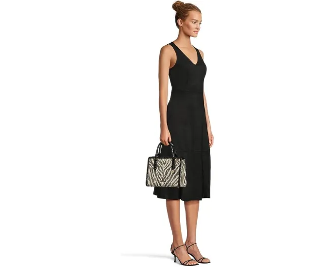 Сумка Brahmin Cami среднего размера с квадратной формой и карманами