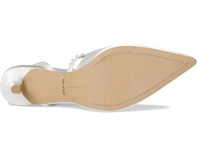 Туфли Kamra Pearl Mid на шпильке с жемчужным декором Dolce Vita