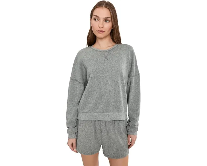 Набор HONEYDEW Weekend Club с длинным рукавом и шортами из 100% хлопка