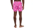 Плавки Chubbies The Great Pink Sharks 14 см с принтом под кожу акулы и защитной подкладкой