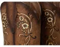 Сапоги Corral Boots L2063 с вышивкой цветов песка и кожаной подкладкой