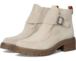 Ботинки Gentle Souls Baden с массивной подошвой и металлической пряжкой из замши