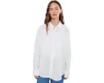 Faherty рубашка Laguna Linen Relaxed из льна с принтом