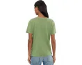 Футболка Mod-o-doc Short Sleeve V-Neck Boxy Tee с V-образным вырезом