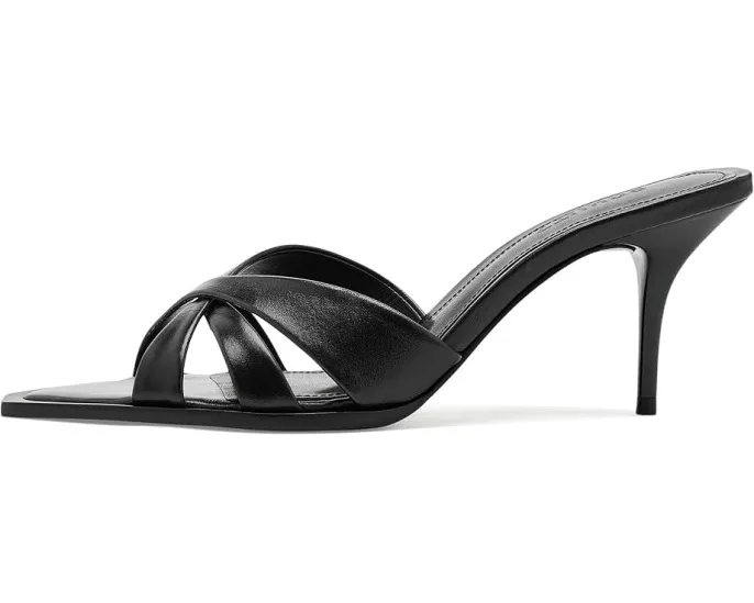 Schutz босоножки Keefa Leaf Mule на шпильке