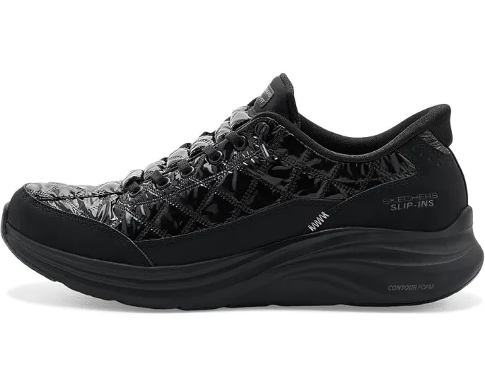 Кроссовки Skechers Contour Foam Cozy Fit Shining Pearl Hands Free Slip-Ins