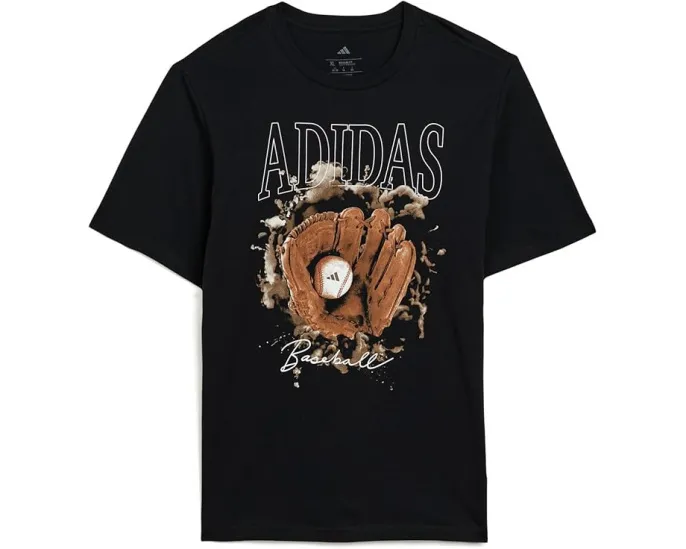 Футболка Adidas Photoreal Baseball Glove Tee для детей с принтом перчатки