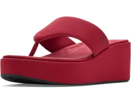FitFlop Сандалии Platfforms Wedge Toe-Post на танкетке с ремешком и пряжкой