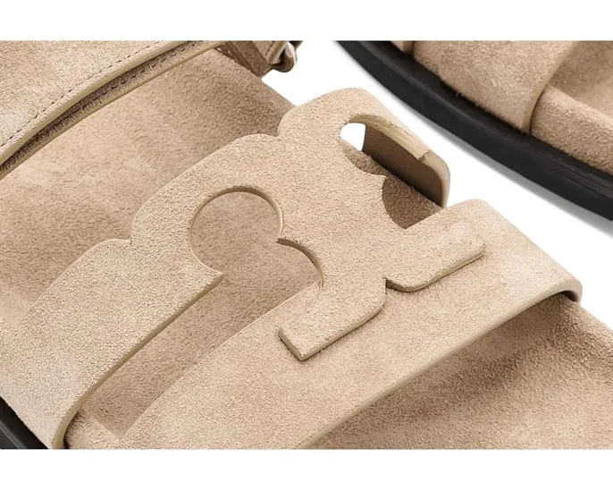 Сандалии Ines Sport Slide с регулируемой застежкой на липучке Tory Burch