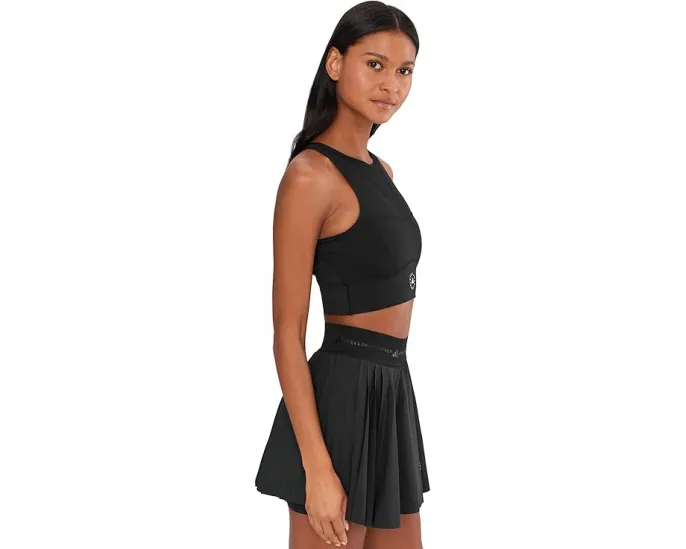 Тренировочный кроп-топ adidas by Stella McCartney с регулируемыми бретелями и силуэтом рейсбэк