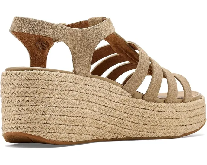 FitFlop Сандалии Platfforms Espadr. из замши в стиле рыболова